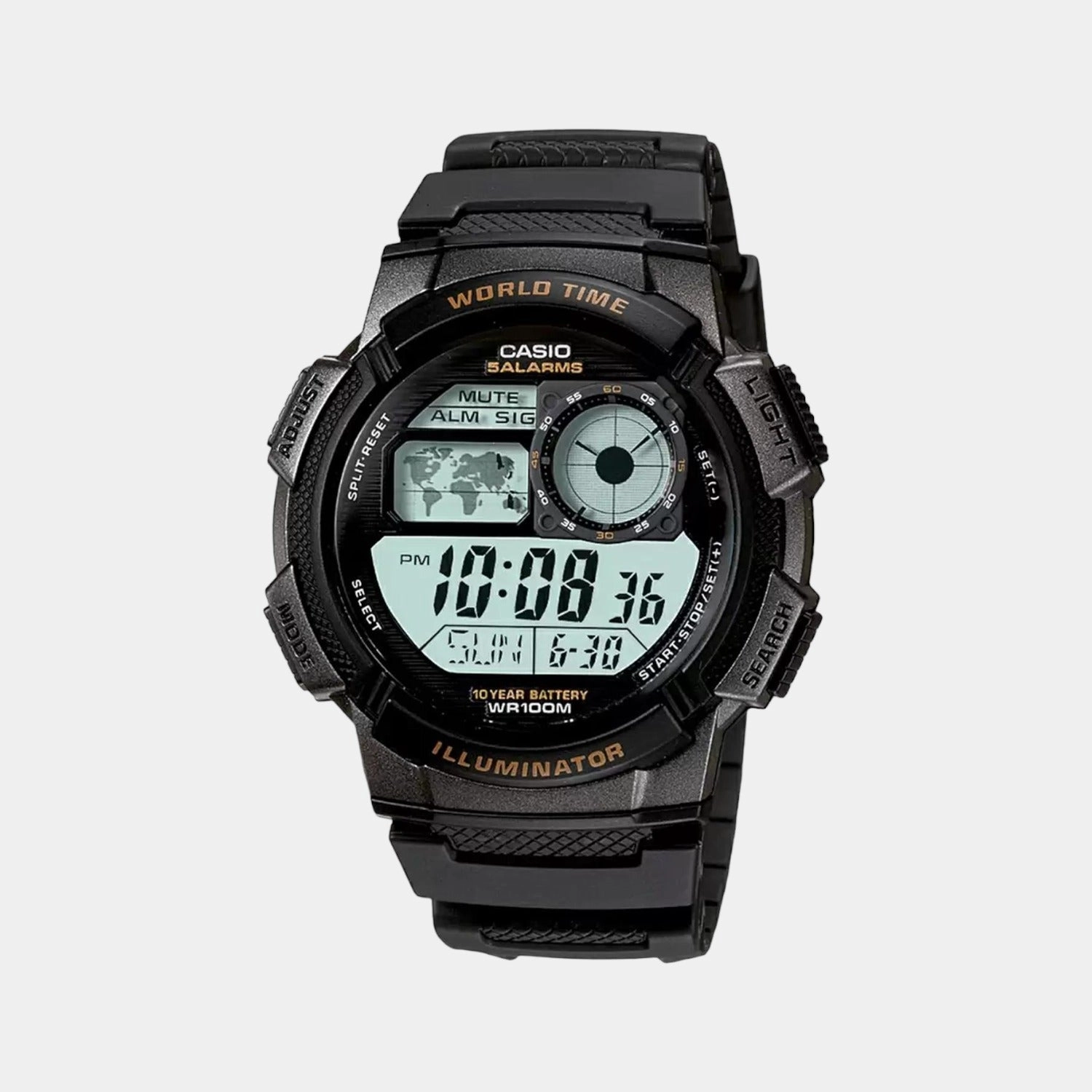 Youth Unisex Digital Resin Watch D080 - AE-1000W-1AVDF